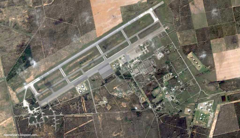 Base aérienne militaire de Sidi-Slimane au Maroc.