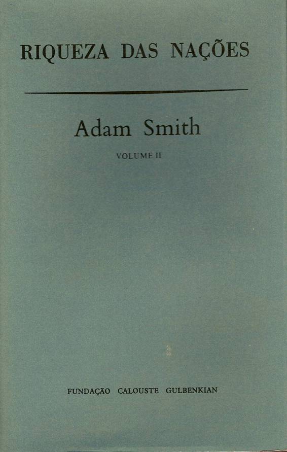 Riqueza das Nações Adam Smith