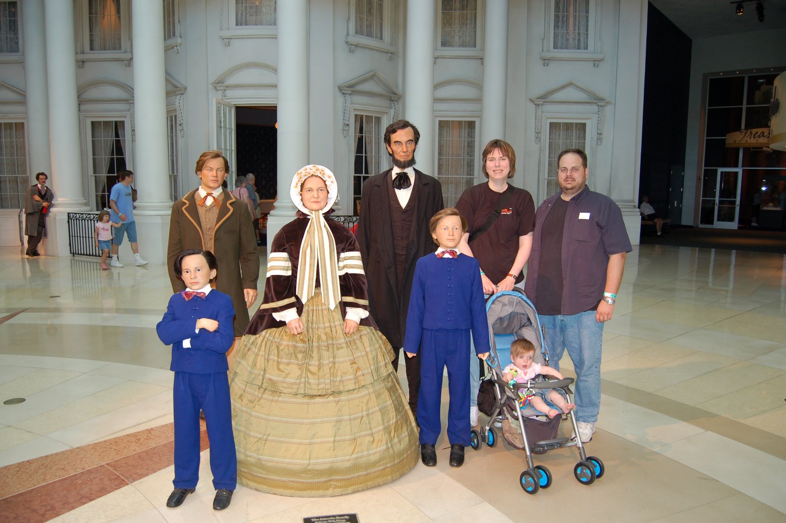 Gee, Lincoln's taller than me!