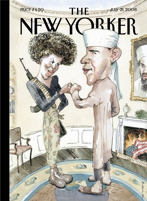 New Yorker cover 2008-07-21