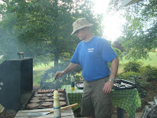 Chuck...doing  burgers military style!!!