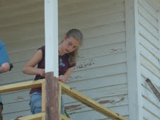 Erica.....look at those muscles move as she is building the rail!