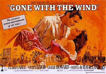Afiche de 'Lo que el viento se llevó'