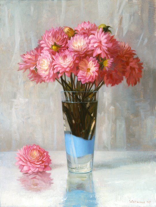 [Patricia+Watwood,+Dahlias,+Oil+on+Canvas,+24+x+18+inches,+2007.jpg]