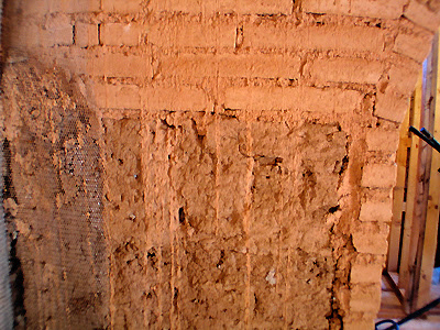 Adobe - Repaired Wall