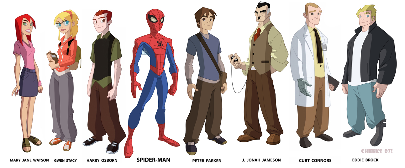 [Spectacular_Spider-man_line_up.jpg]