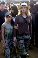 Madonna and daughter Lourdes in Malawi