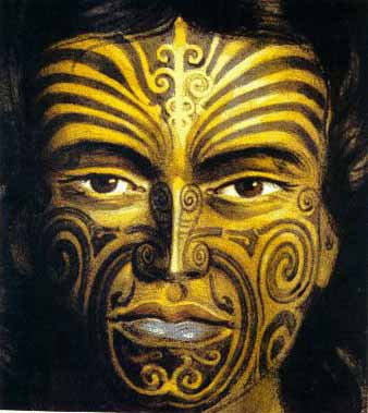 Maori kadını