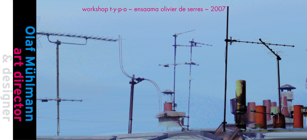 Workshop T·Y·P·O 2007