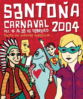 Cartel "Santoña 2004"