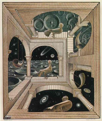 M. C. Escher y la perspectiva M+C+Escher+Otro+mundo