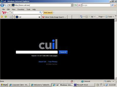 New search engine- Cuil launched with Google rivalry