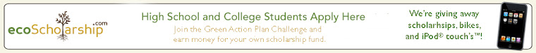 Apply for the ecoScholarship Fund