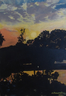[Painting;+Sunset+in+Lalbagh;+11+X+16+inches;+Oil+on+Hardboard;+Not+for+Sale.JPG]