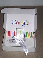 iPod de presente do Google Adsense