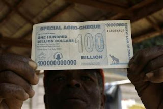 100 Billion Zimbabwe Dollars