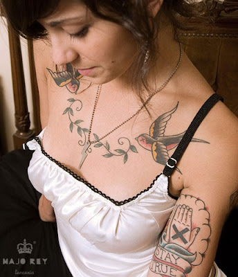 Sexy girls tattoo pictures design