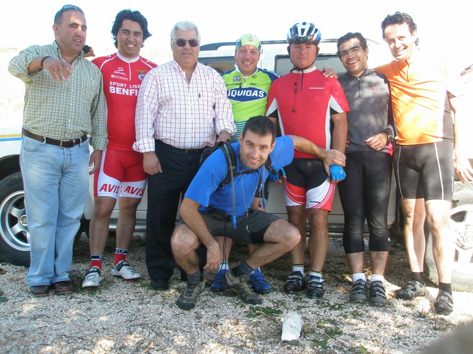 Equipa e Staff de apoio a Fátima