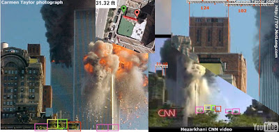 Carmen Taylor Michael Hezarkhani photo footage of WTC impact UA 175 wtc2
