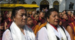 Tibetan Women's Association leaders