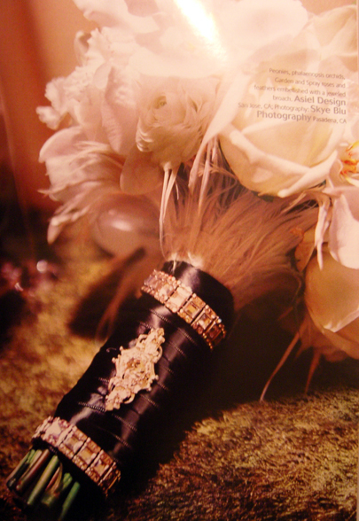 [grace+flower+bouquet+crystal+ribbon+feather.jpg]