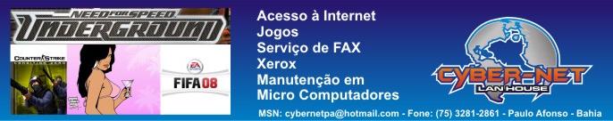 Cyber Net - Lan House - Paulo Afonso - Bahia