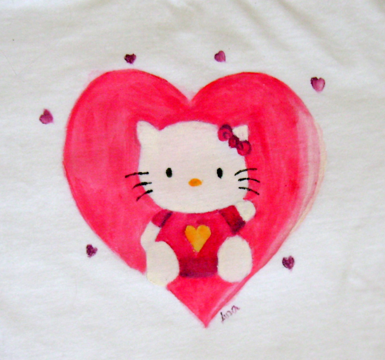 T-shirt Hello Kitty Tamanho 6 - 10Euros