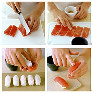 壽司食譜 煙燻鮭魚壽司