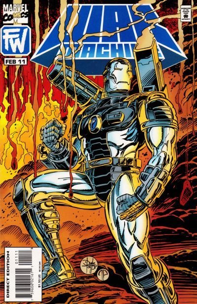 Marvel Comics - War Machine #11 Cover Artwork