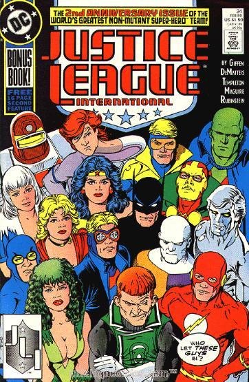 Justice League International #24 Cover Artwork