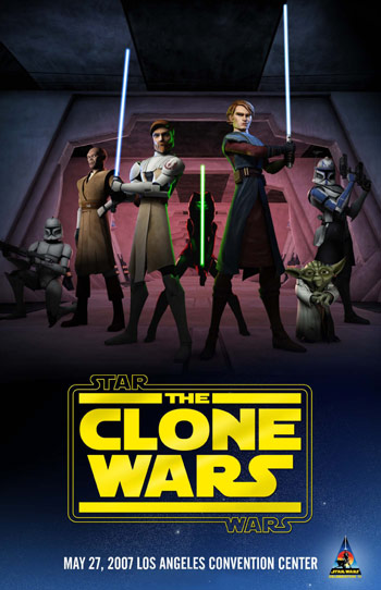 Star Wars: The Clone Wars Celebration IV Poster