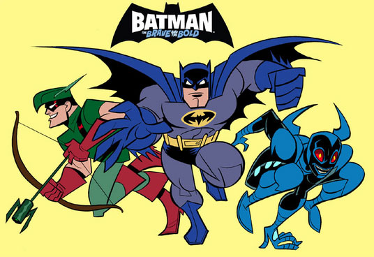 Batman: The Brave and The Bold Animated Series featuring Green Arrow, Batman & Blue Beetle
