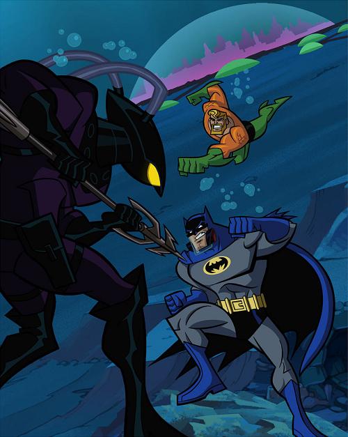 Batman: The Brave and The Bold - Batman & Aquaman vs. Black Manta
