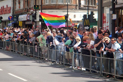 London Gay Pride parade 2008 in Central London