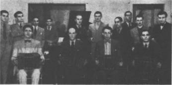 Osvaldo Pugliese cuando integraba orquesta de Eduardo Pereyra en 1936