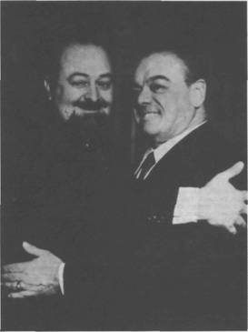 Francisco Canaro con Homero Manzi