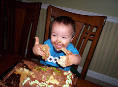 Drew loves cake!!