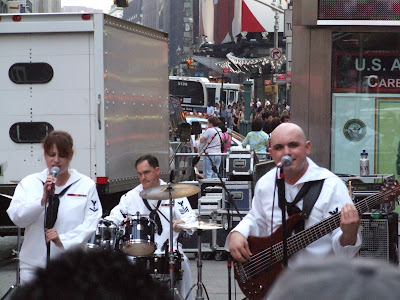 Navy Band in Times Square, May 27, 2007