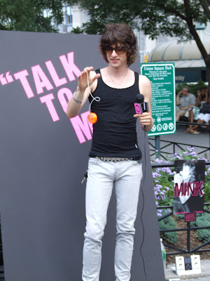 Mink in Union Square, July 7, 2007