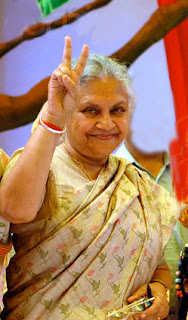 Delhi Chief Minister Sheila Dikshit