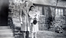 Elizabeth & Mario Masiello christen their god-daughter; Fall, 1950