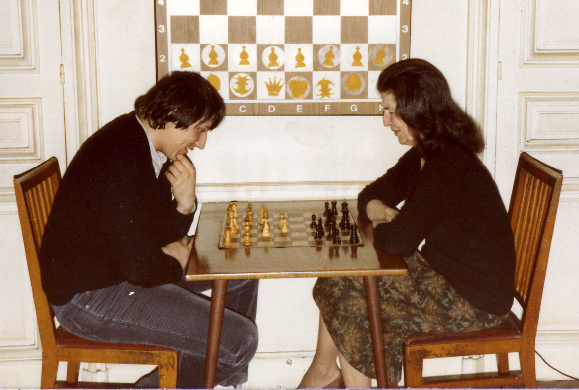 Jean-Claude Moingt et Chantal Chaudé de Silans au club mythique Caïssa dans les années 80