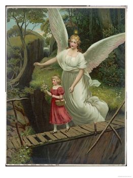[10012775~Guardian-Angel-Watches-Over-a-Child-as-She-Crosses-a-Dangerous-Bridge-Posters.jpg]