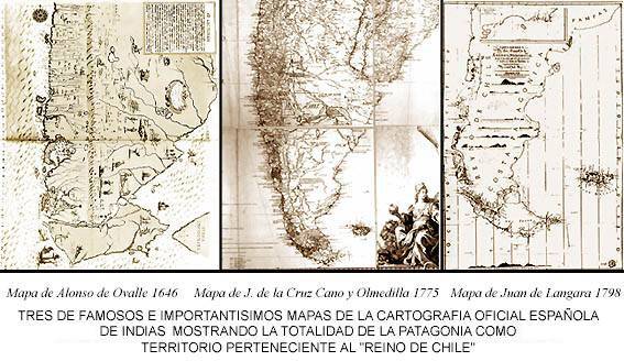 Mapa Chile Colonial