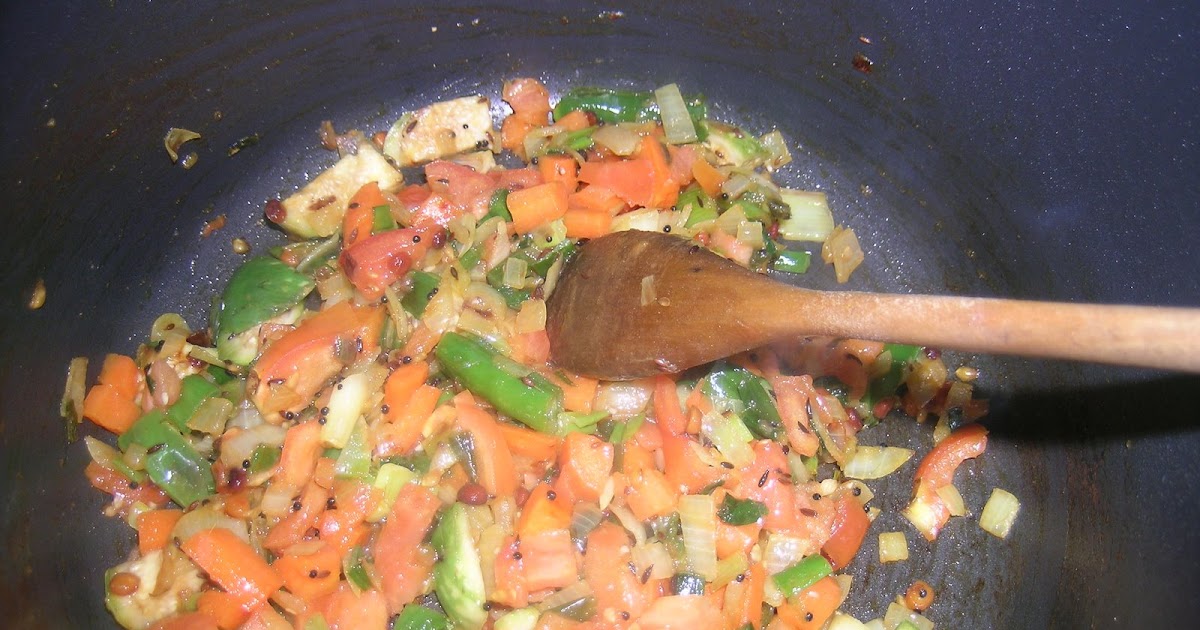 Indian Cooking: Vegetable Rice