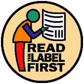 read the label first
