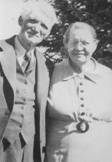 Grandpa's (Louis) sister, Altania Ann Allred and husband Arvil