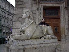 Sphinx in front of The State Opera House