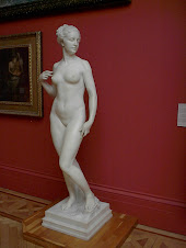 Statue in the Manchester Art Gallery