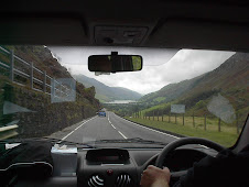 The Drive from Cheadle Green, Manchester to Aberystwyth, Wales
